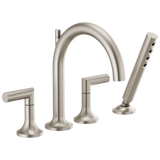 Odin Roman Tub Faucet with Handshower - Less Handles