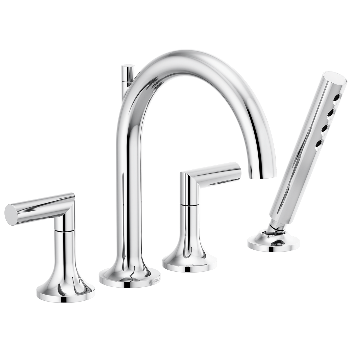 Odin Roman Tub Faucet with Handshower - Less Handles