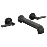 Allaria Two-Handle Wall Mount Tub Filler - Less Handles