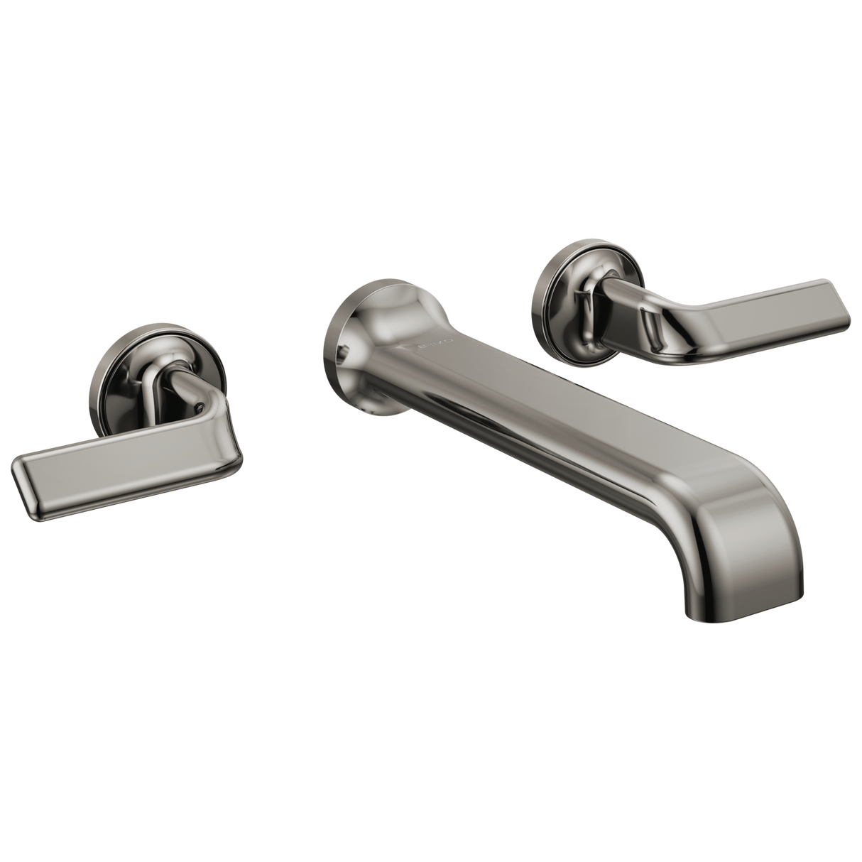 Allaria Two-Handle Wall Mount Tub Filler - Less Handles