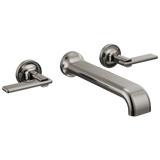 Allaria Two-Handle Wall Mount Tub Filler - Less Handles