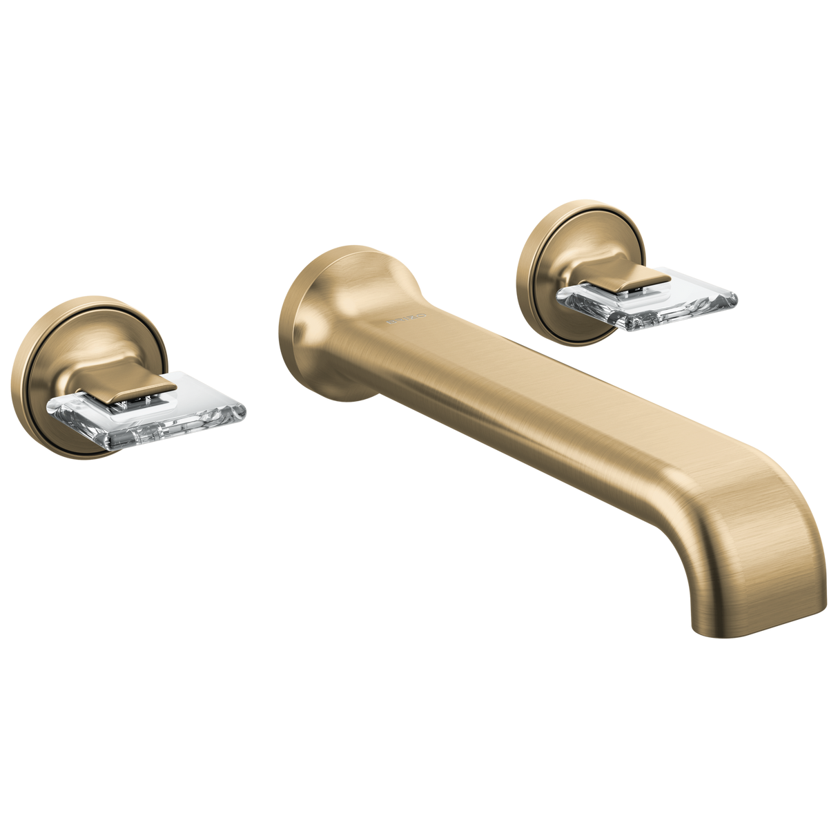 Allaria Two-Handle Wall Mount Tub Filler - Less Handles