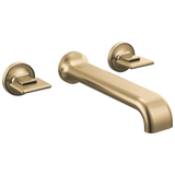 Allaria Two-Handle Wall Mount Tub Filler - Less Handles