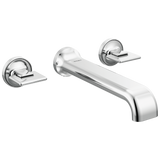 Allaria Two-Handle Wall Mount Tub Filler - Less Handles