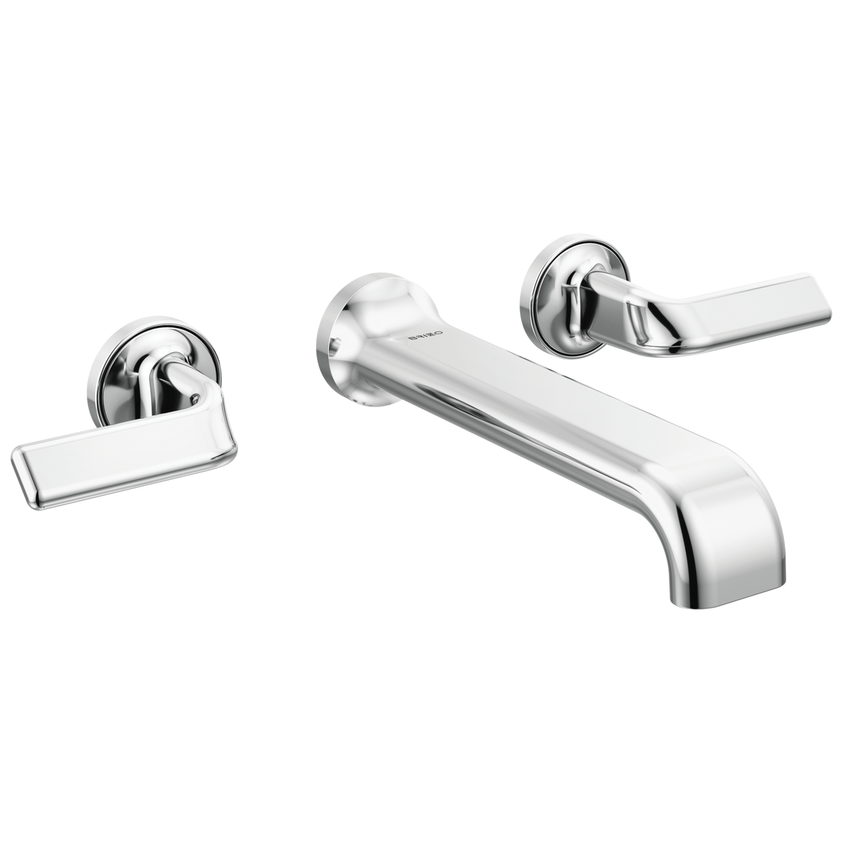 Allaria Two-Handle Wall Mount Tub Filler - Less Handles