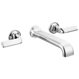 Allaria Two-Handle Wall Mount Tub Filler - Less Handles