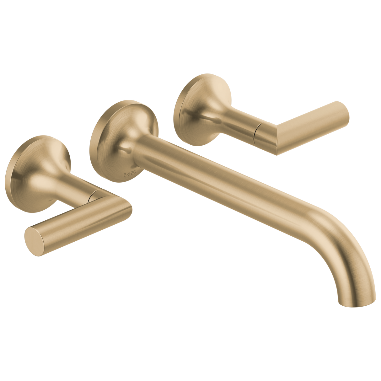 Odin Two-Handle Wall Mount Tub Filler - Less Handles