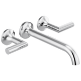 Odin Two-Handle Wall Mount Tub Filler - Less Handles