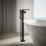 Composed® Floor-mount bath filler trim with handshower