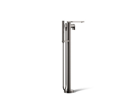 Composed® Floor-mount bath filler trim with handshower