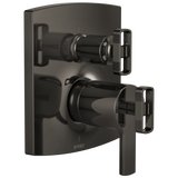 Kintsu TempAssure Thermostatic Valve with Integrated 6-Function Diverter Trim - Less Handles
