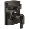 Kintsu TempAssure Thermostatic Valve with Integrated 6-Function Diverter Trim - Less Handles