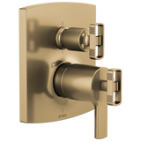 Kintsu TempAssure Thermostatic Valve with Integrated 6-Function Diverter Trim - Less Handles