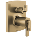 Kintsu TempAssure Thermostatic Valve with Integrated 6-Function Diverter Trim - Less Handles