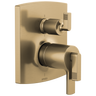 Kintsu TempAssure Thermostatic Valve with Integrated 6-Function Diverter Trim - Less Handles
