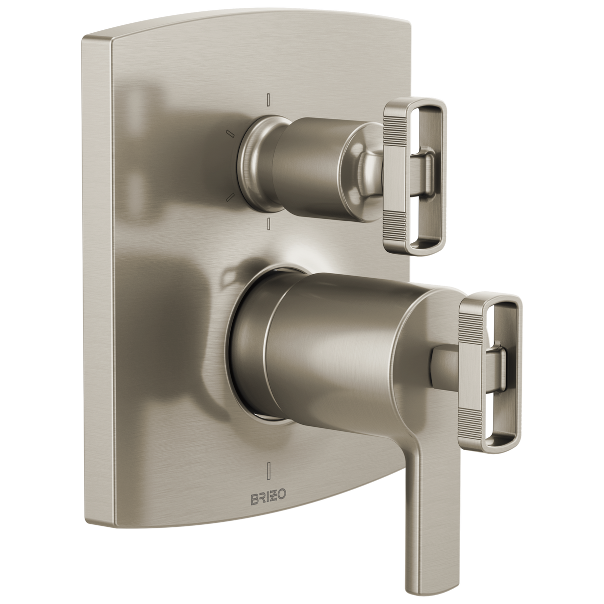 Kintsu TempAssure Thermostatic Valve with Integrated 6-Function Diverter Trim - Less Handles