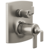 Allaria TempAssure Thermostatic Valve with Integrated 6-Function Diverter Trim - Less Handles