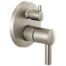 Odin Pressure Balance Valve with Integrated 3-Function Diverter Trim - Less Handles