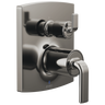 Allaria Pressure Balance Valve with Integrated 6-Function Diverter Trim - Less Handles