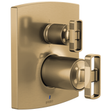 Kintsu Pressure Balance Valve with Integrated 6-Function Diverter Trim - Less Handles