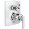 Kintsu Pressure Balance Valve with Integrated 6-Function Diverter Trim - Less Handles