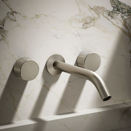 Components® Wall-mount bathroom sink faucet Oyl handle trim