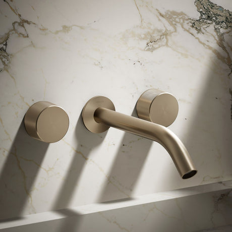 Components® Wall-mount bathroom sink faucet Oyl handle trim