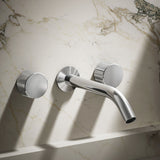 Components® Wall-mount bathroom sink faucet Oyl handle trim