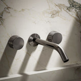 Components® Wall-mount bathroom sink faucet Oyl handle trim