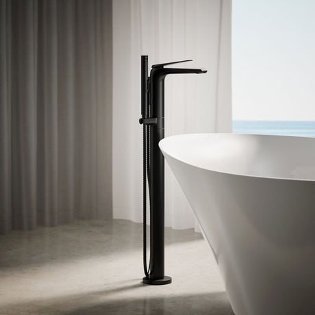 Avid® Floor-mount bath filler trim