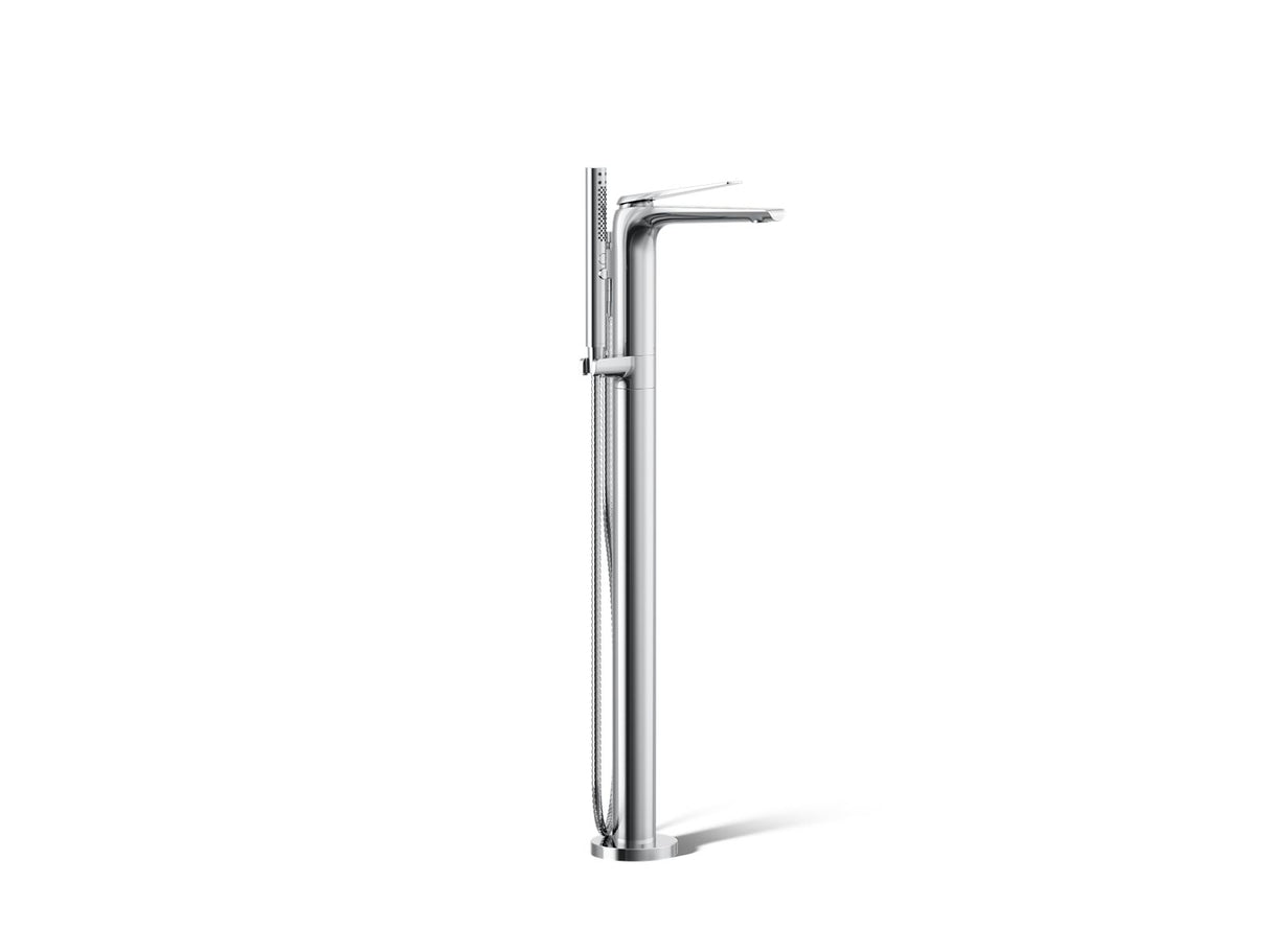 Avid® Floor-mount bath filler trim