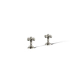 Artifacts® Deck-mount bath faucet handle trim with Cross design