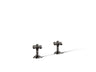 Artifacts® Deck-mount bath faucet handle trim with Cross design