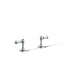 Artifacts® Deck-mount bath faucet handle trim with Lever design