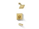 Honesty® Rite-Temp® bath and shower trim kit with push-button diverter, 2.5 gpm