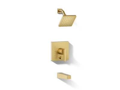 Honesty® Rite-Temp® bath and shower trim kit with push-button diverter, 2.5 gpm