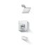 Honesty® Rite-Temp® bath and shower trim kit with push-button diverter, 2.5 gpm