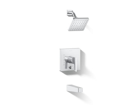 Honesty® Rite-Temp® bath and shower trim kit with push-button diverter, 1.75 gpm