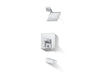 Honesty® Rite-Temp® bath and shower trim kit with push-button diverter, 1.75 gpm