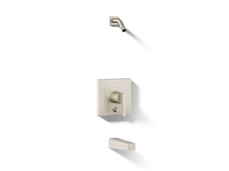 Honesty® Rite-Temp® bath and shower trim kit with push-button diverter, without showerhead