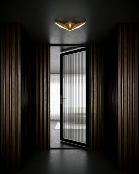Kuzco Tachi 18-in Flush Mount