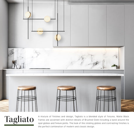 Alora Tagliato 40-in Linear Pendant