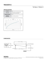 Tub Spout - Modern S