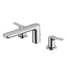 GS Three-Hole Roman Tub Filler Trim