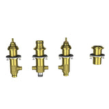 Four-Hole Roman Tub Filler Rough-In