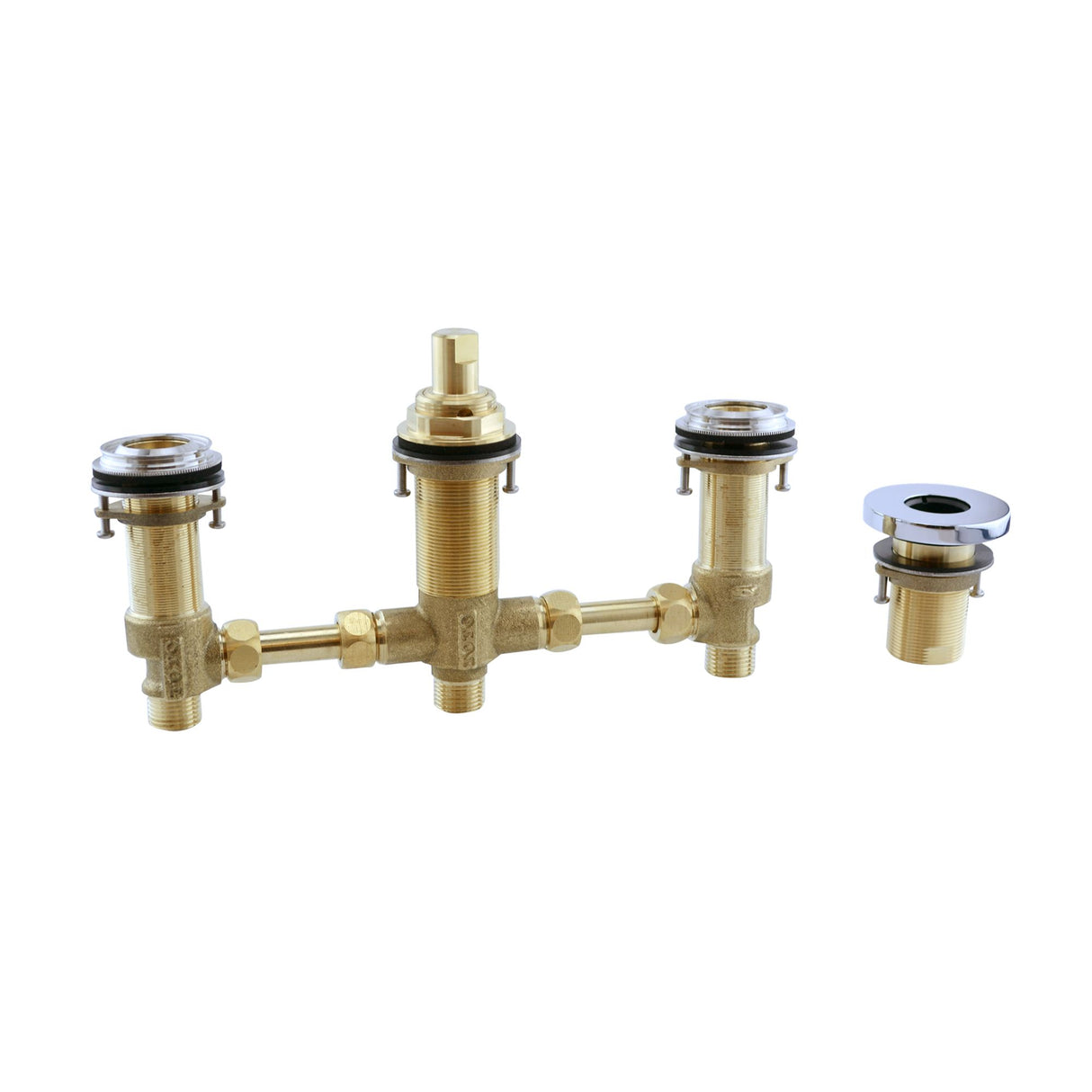 Four-Hole Roman Tub Filler Rough-in