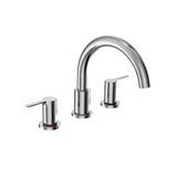 LB Three-Hole Roman Tub Filler Trim