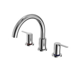 LB Three-Hole Roman Tub Filler Trim