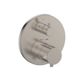 Thermostatic Mixing Valve with Two-way Diverter Trim - Round