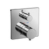 Thermostatic Mixing Valve with Volume Control Trim - Square